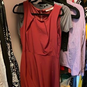 Gorgeous burgundy dress